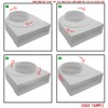 Kair Rotating Elbow Bend Adaptor 204mm x 60mm to 125mm