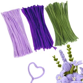 Pfeifenputzer Zum Basteln, 300 Stück Bunte Pfeifenreiniger, DIY Handwerkprojekte, Blumen Dekoration, Kreative Bastelideen, Ideal Für Kindergarten Und Handarbeit