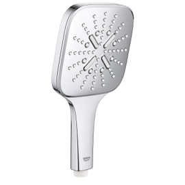 Grohe 26550000, Rainshower 130 SmartActive Cube, Hand Shower 3 Jet Types, Chrome