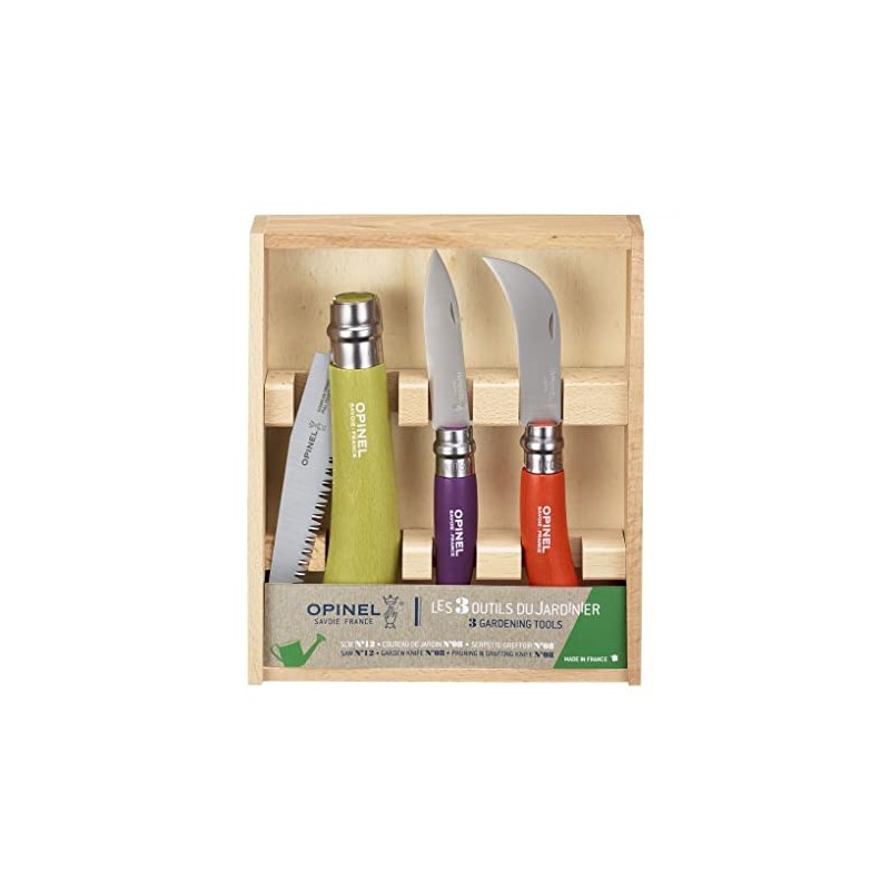 Opinel Gardener's Tools Set of 3