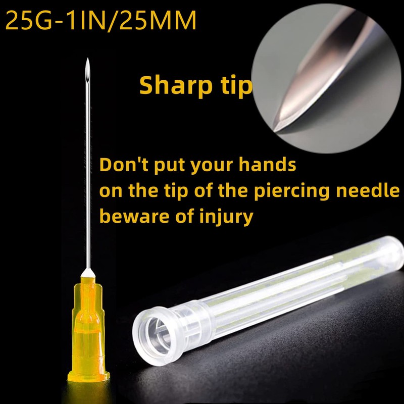 100 Pack - 3ml 25 Gauge 5/8 Inch Syringe Lab