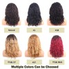 ManeMajesty Ombre Wigs Human Hair Curly Wave 20inch 180% HD