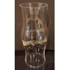 Oberstdorfer Glashütte Hurricane Lamp Cylinder Botomless transparent large Glass Windlight