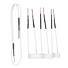 4Pcs Induction Heater Coil Kit 2.5mm Brass Core 20 30