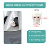 Dickno 5 PCS Skull Style Tire Valve Stem Caps with