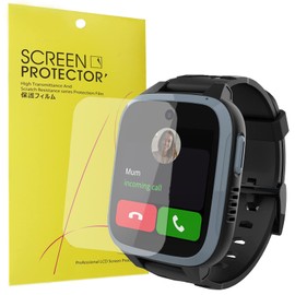 Lamshaw Compatible for Xplora XGO 3 Screen Protector, [6 Pack] Full Coverage TPU Clear Film Compatible with Xplora XGO 3 Children Watch Phone (6 PACK)
