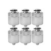 Mysttoo 6PCS 20mm Diesel Common Rail Fuel Injector Block-Off Cap