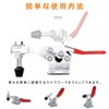 GH-201-A Toggle Clamps Wood Metal Clamps Holds 59.7 lbs (27
