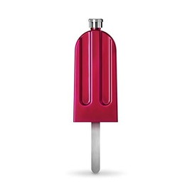Fred & Friends Fancy Ice Pop Flask, 3 oz, Berry