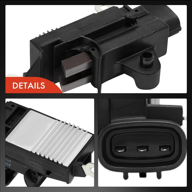 A-Premium Alternator Voltage Regulator Compatible with Hyundai Elantra 2014 2015