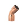 Kakudai 6691-9.52 Copper Tube 45 Degree Elbow