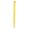 aoba Chopsticks Dishwasher Safe, Natural Wood Color Pencil Border Yellow
