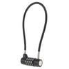 HOJLKLD Combination Lock Cable Lock with 4 Digits,Combination Padlock with