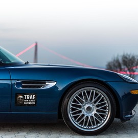 SUNHADO [7.5"x4.5"] TRAF Now Read it Backwards Magnet Bumper Waterproof Vinyl Sticker for Trucks Vans Cars Birthday Gift for Her Him