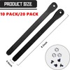 Aurorasports Snowboard Binding Straps, 8.27x0.59 Inch Plastic Snowboard Ankle Ladder