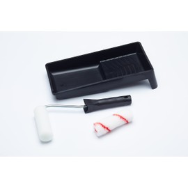 ProDec PRRT035 Contractor Mini Roller Frame and Tray Set of 4 for Emulsion, Gloss and Satin Paints