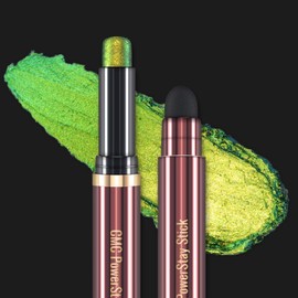 CHARMACY New Magic Eyeshadow Stick, Creamy Eye Shadow Stick, Dynamic Light color Change, Metallic Shimmer Eyeshadow, Long-Lasting Water-Resistant Formula, High Pigmented, Built-in Smudger #08