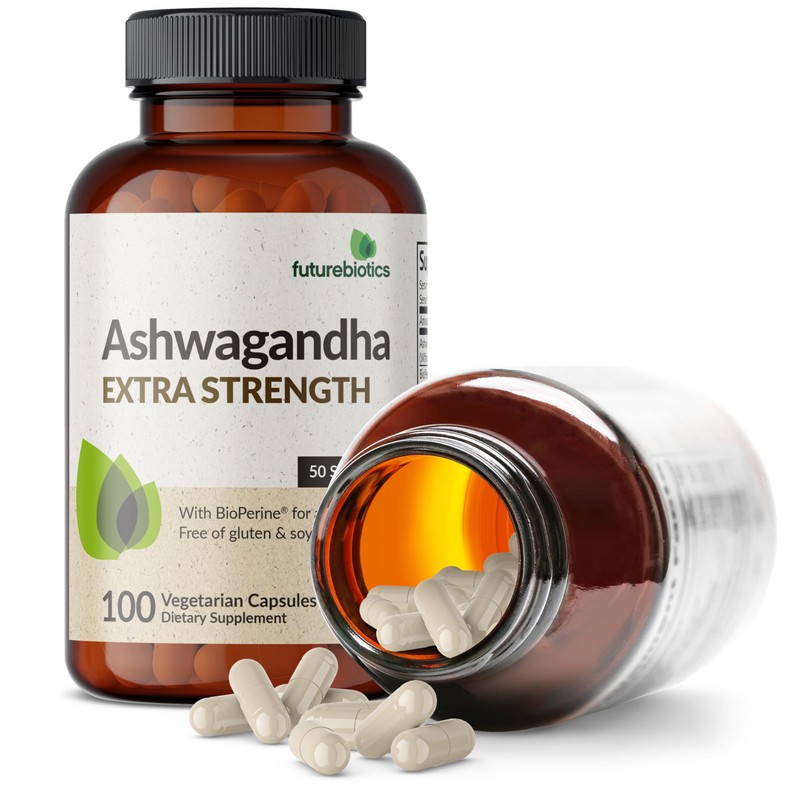 Futurebiotics Ashwagandha Extra Strength Stress & Mood Support with BioPerine