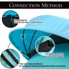 TQ369SM 84" Round Daybed Canopy Replacement Fabric, Patio Rattan Wicker