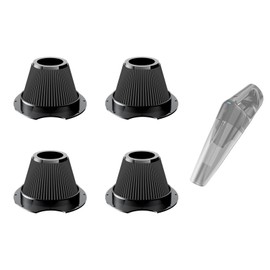 Pemacom Handheld Vacuum Filter 4-Pack - HEPA Replacement Filters, Washable & Reusable for Pemacom DW189 Handheld Vacuum Cleaner