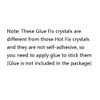 Jollin Fix Crystal Flatback Rhinestone Glue
