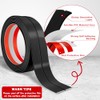 LSGCQ Protector de esquina de pared flexible, autoadhesivo, para despegar