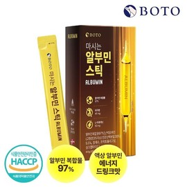 Bottu 보뚜 마시는 알부민 스틱 20g 15포 x 1박스 Bottu Drinking Albumin Stick 20g 15 Pack x 1 Box