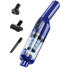 dormzie Handheld Vacuum Cordless, Car Vacuum with 19000Pa Powerful Suction,1.3 lbs Lightweight, Type-C Charge, Multiple Accessories for Car Home Office Pet