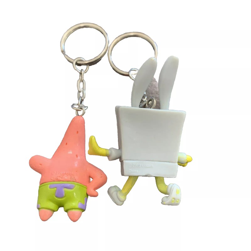 Spongebob Squarepants and Patrick Keychain