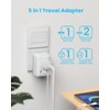 VINTAR Universal Travel Adapter Kit, International Power Adapter with 3