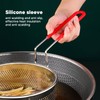 Deep Fryer Basket Round 304 Stainless Steel Fry Baskets With