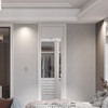 FINOSEN 4FT Commercial Grade Sliding Pocket Door Hardware Track Kit,Top