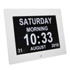 10 Inch Digital Calendar Clock 8 Languages Auto Dimming Electronic