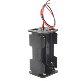 WMYCONGCONG 6 PCS 4 x 1.5V AA Battery Holder Case Box with Black Red Wire Leads