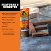 Gorilla All Purpose Wood Filler, Walnut Color, 6 Ounce Tube
