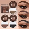 Bluemega Crema de Cejas Bicolor 2 en 1 y Gel