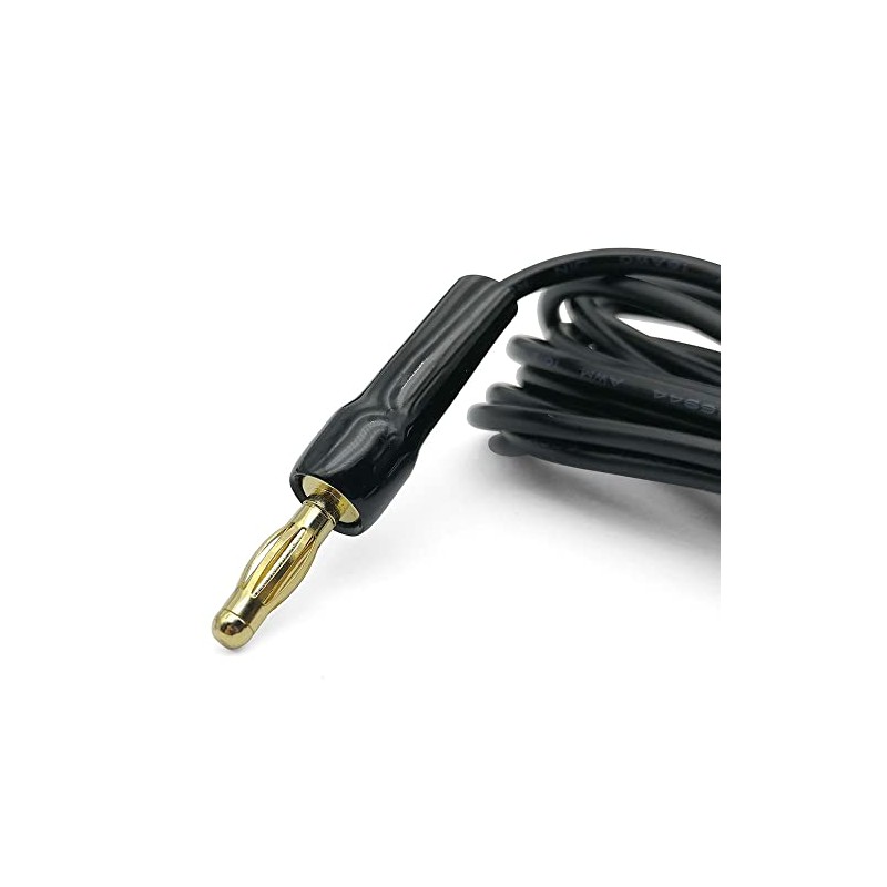 AOTWD Turntable Custom Ground Wire Plug Plated 5.9 Feet Long