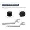 Thaekuns RA1152 Offset Wrenches for Router Bit-Changing BOSCH 2610906287 3/8-Inch