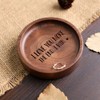 La Boda Wooden Ring Tray, Engraved Wedding Ring Holder, Engagement