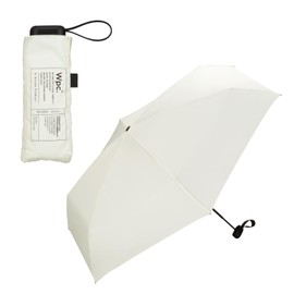 Wpc. UX010-001-002 Compact Folding Umbrella, For Rain or Shine, 21.7 inches (55 cm), Large, Men's, Women's, Simple, Small, Commuting to Work or School, Stylish, Solid, Nuance Color