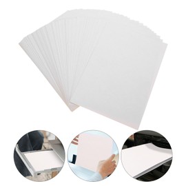 STOBOK Multi-Function Printer Paper 100 Sheets of Vinyl Sticker Paper Waterproof Removable for Labels