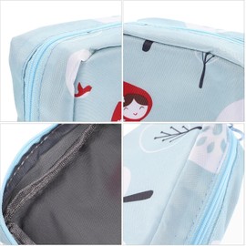 GALPADA Porta sanitarios con cremallera de poliéster, bolso para almacenamiento de toallas sanitarias para niñas, multi-función y adecuado para uso en exteriores