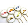 Trucks Cupcake Toppers - Set of 12