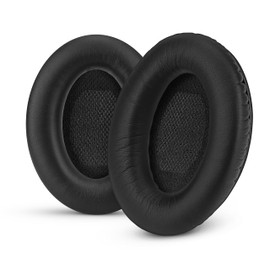 BRAINWAVZ Replacement Earpads for QC15, Upgraded Quality w/Real Memory Foam, High Grade Ear Pad Material, Also Fits QuietComfort 15 2 Ae2 Ae2i Ae2w