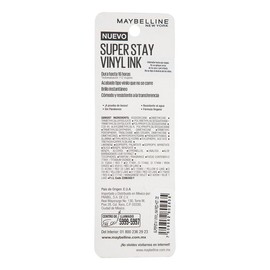 Labial Maybelline Super Stay Naran Obsc