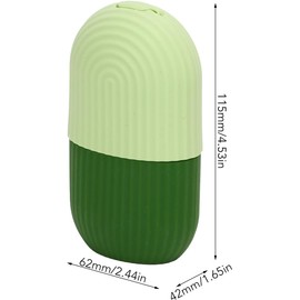 Norhogo Ice Roller, Face Massage, Beauty Skin Care, Ice Compress, Shrinks Pores, Anti-Wrinkle, Reduces Swelling, Improves Skin Elasticity (Green)