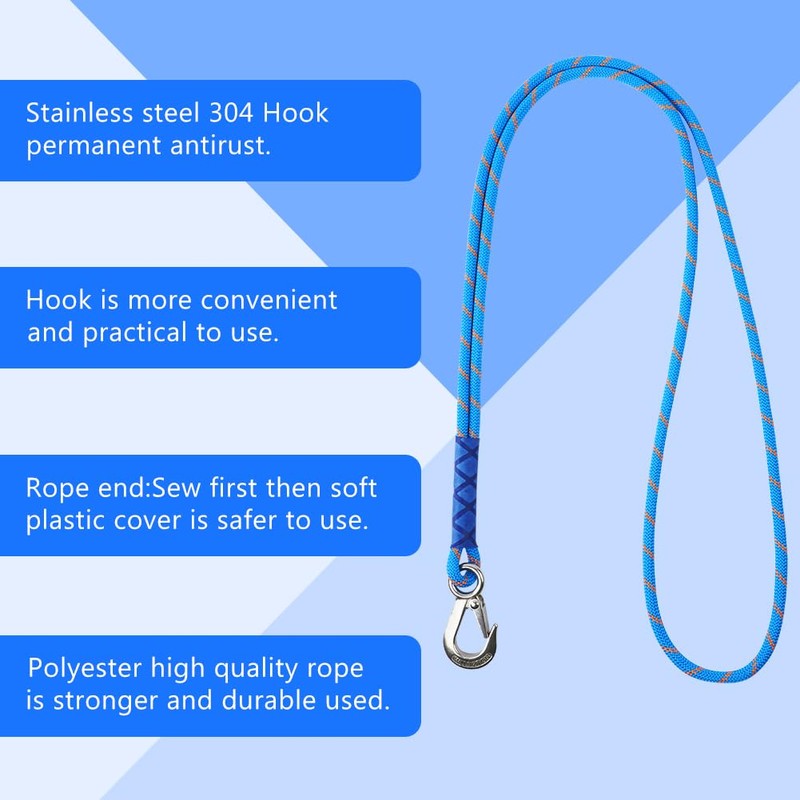 Vicloon Swing Attachment, 1.2 m Hammock Attachment Suspension Cord with