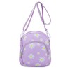 Cute Mini Novelty Wallets for Kits Girls (Daisy Purple)
