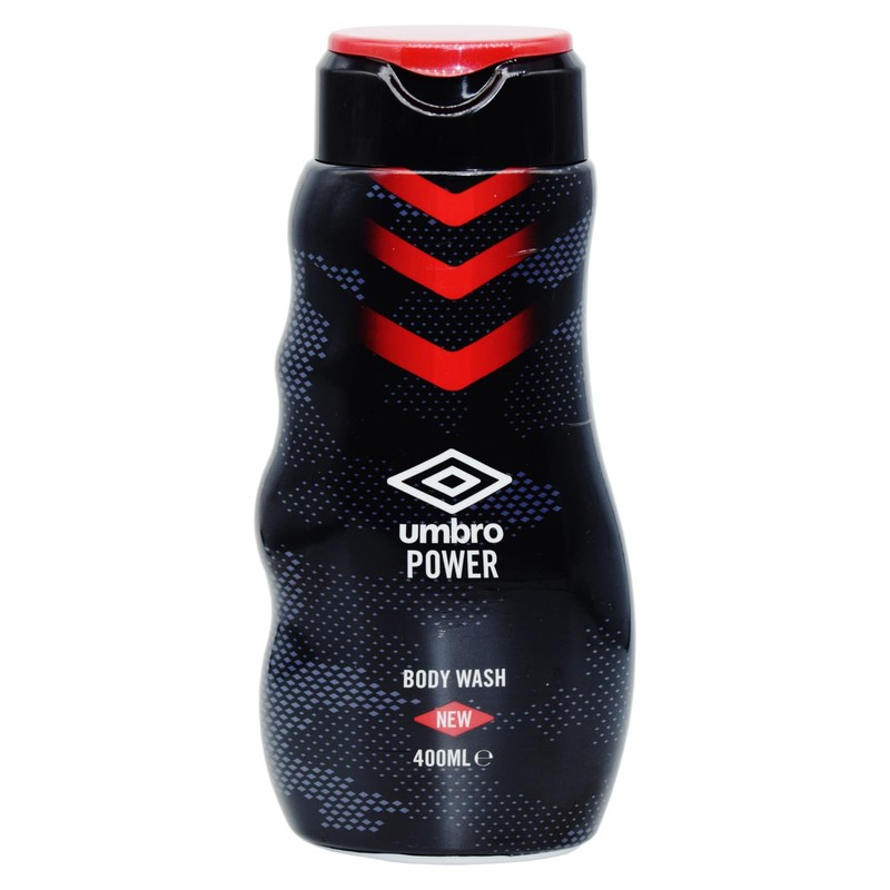 3x Umbro Power Body Wash - 400ml - (With A
