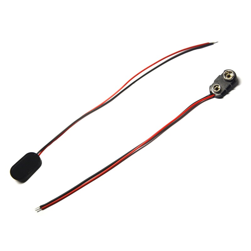 LampVPath 10 Pcs I TYPE 9 Volt Battery Clip And